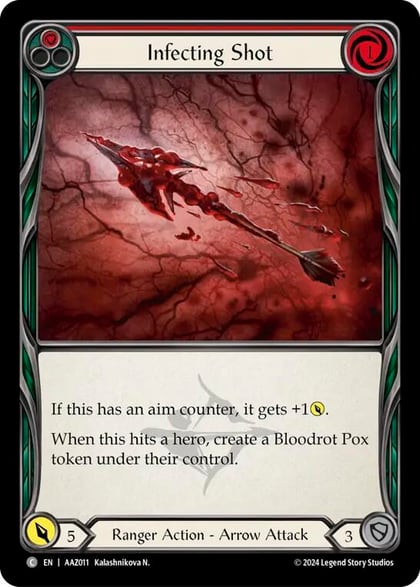 Infecting Shot (Red), Armory Deck: Azalea AAZ011