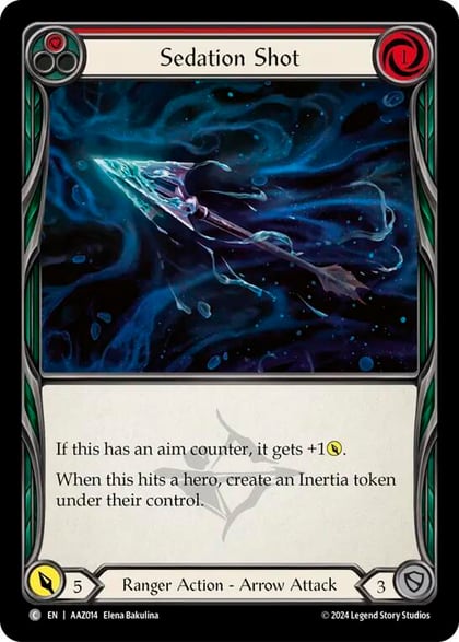 Sedation Shot, Armory Deck: Azalea AAZ014