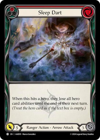 Sleep Dart, Armory Deck: Azalea AAZ015