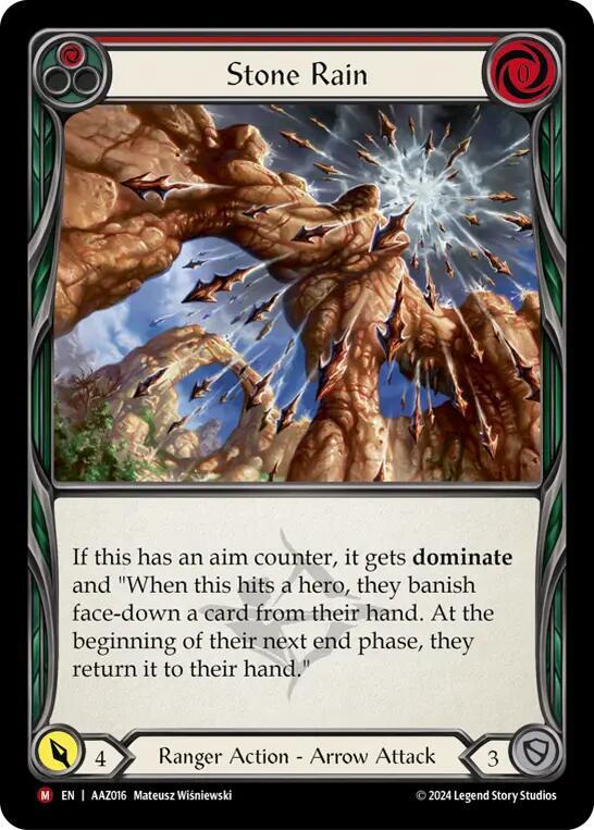 Stone Rain, Armory Deck: Azalea AAZ016