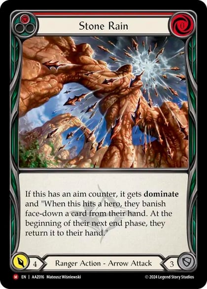 Stone Rain, Armory Deck: Azalea AAZ016