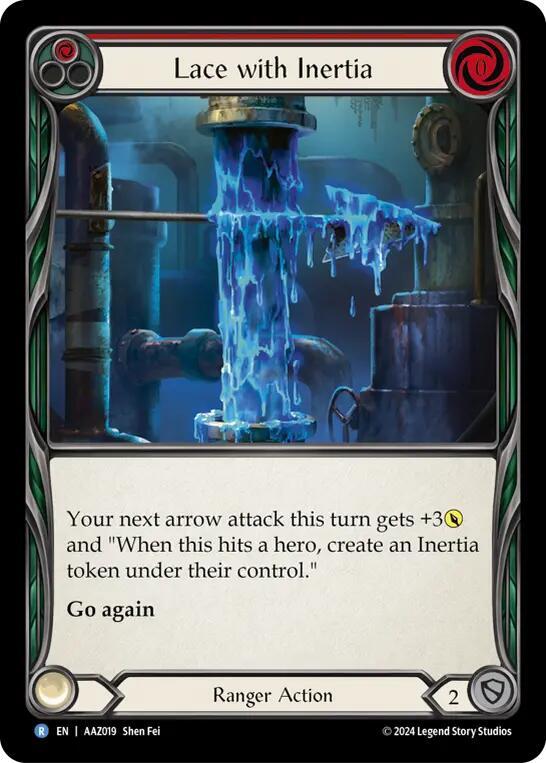 Lace with Inertia, Armory Deck: Azalea AAZ019
