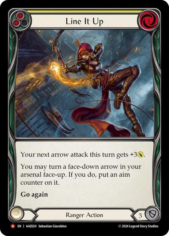 Line It Up, Armory Deck: Azalea AAZ024