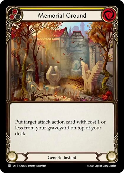 Memorial Ground, Armory Deck: Azalea AAZ026