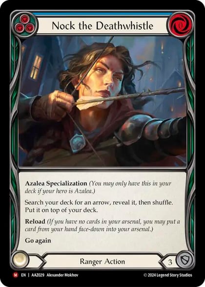 Nock the Deathwhistle, Armory Deck: Azalea AAZ029