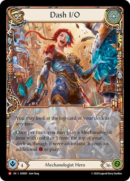 Dash I/O, Armory Deck: Dash AIO001