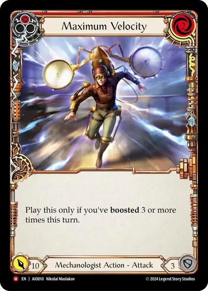 Maximum Velocity, Armory Deck: Dash AIO010