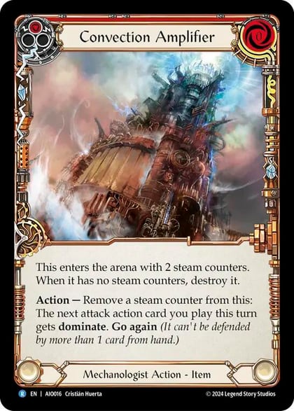 Convection Amplifier (Red), Armory Deck: Dash AIO016