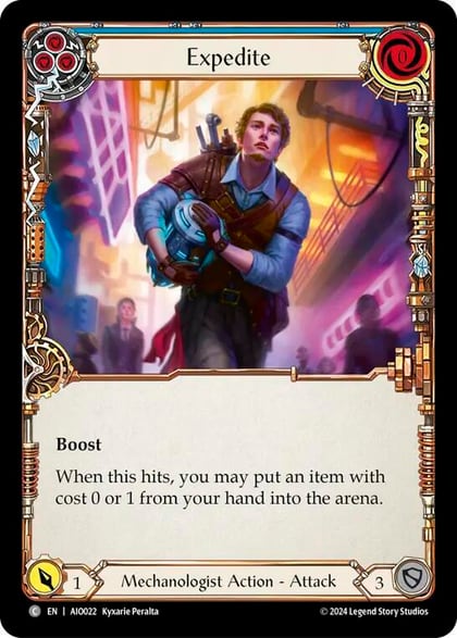 Expedite, Armory Deck: Dash AIO022