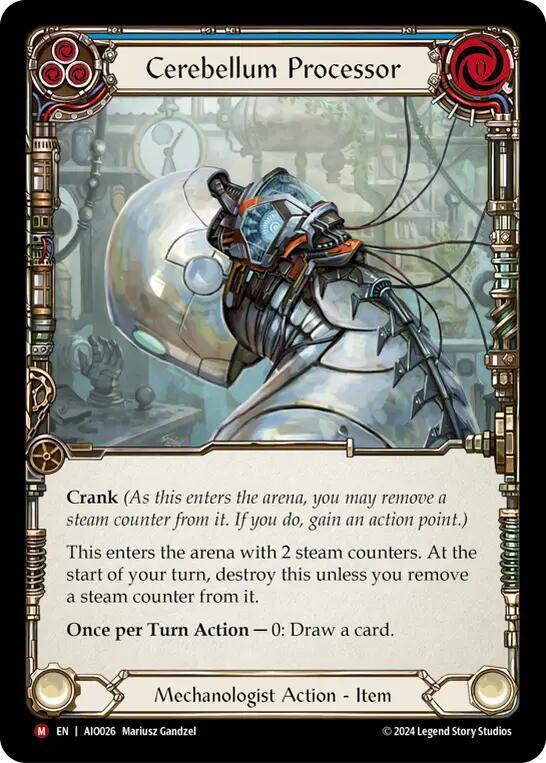Cerebellum Processor, Armory Deck: Dash AIO026