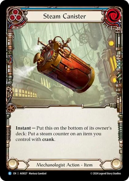 Steam Canister, Armory Deck: Dash AIO027