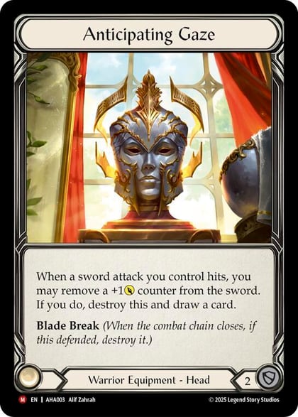 Anticipating Gaze, Armory Deck Origins: Hala AHA003