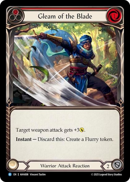 Gleam Of The Blade (Red), Armory Deck Origins: Hala AHA008