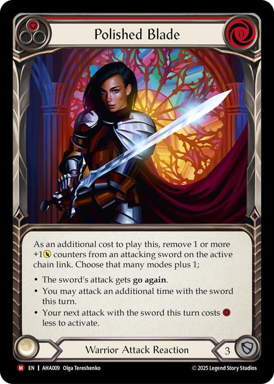 Polished Blade (Red), Armory Deck Origins: Hala AHA009