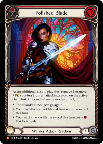 Polished Blade (Red), Armory Deck Origins: Hala AHA009