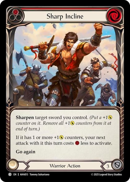 Sharp Incline (Red), Armory Deck Origins: Hala AHA013