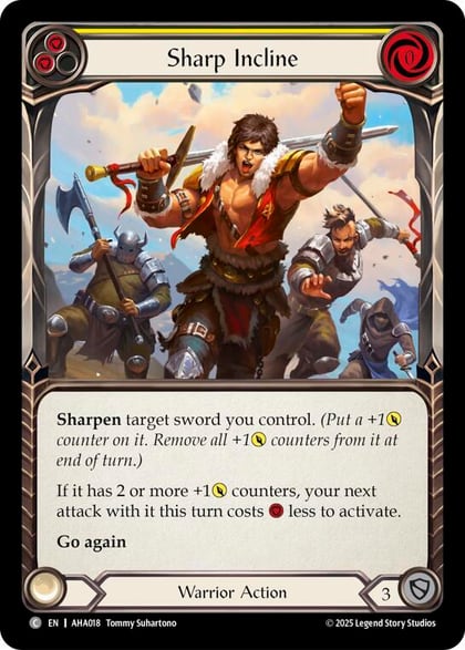 Sharp Incline (Yellow), Armory Deck Origins: Hala AHA018
