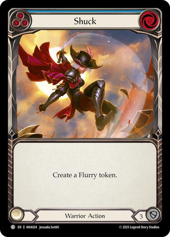 Shuck (Blue), Armory Deck Origins: Hala AHA024