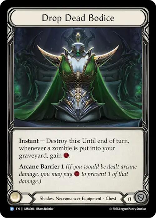 Drop Dead Bodice, Armory Deck: Malice AMA004