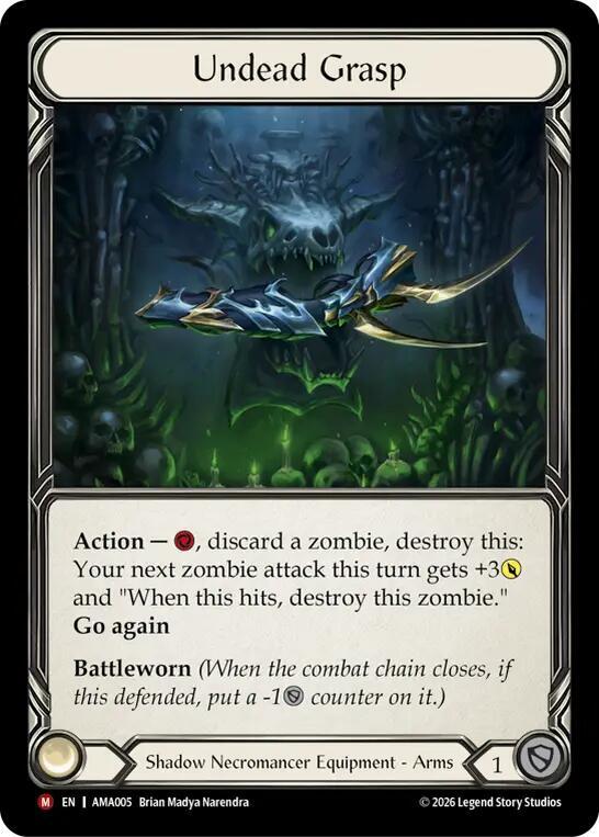 Undead Grasp, Armory Deck: Malice AMA005
