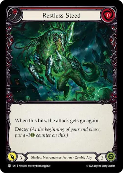 Restless Steed, Armory Deck: Malice AMA019