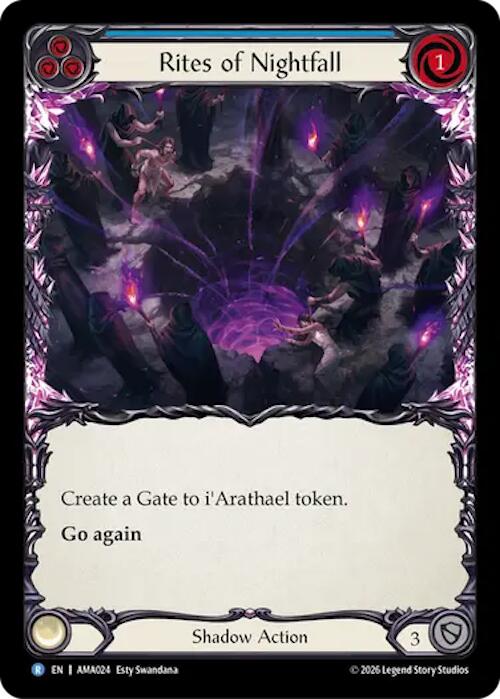Rites of Nightfall, Armory Deck: Malice AMA024