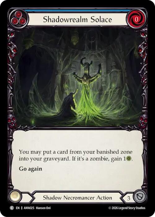 Shadowrealm Solace, Armory Deck: Malice AMA025