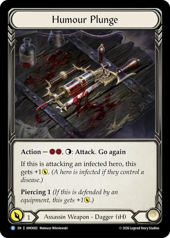 Humour Plunge, Armory Deck: Dr. Mortimer AMO002