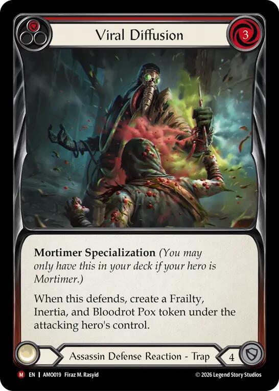 Viral Diffusion, Armory Deck: Dr. Mortimer AMO019