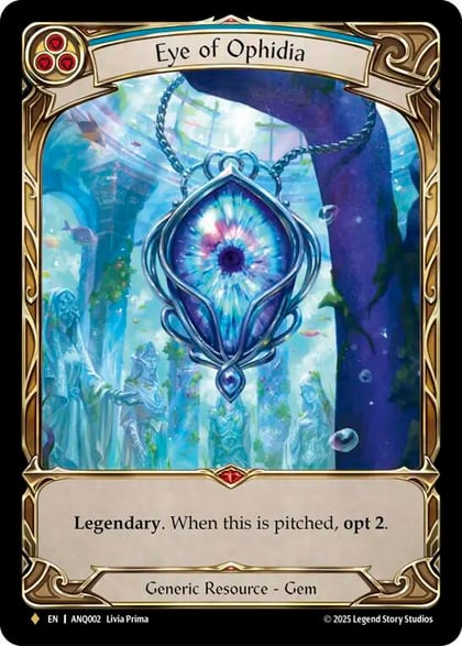 Eye of Ophidia, Compendium of Rathe - Antiquity Pack ANQ002