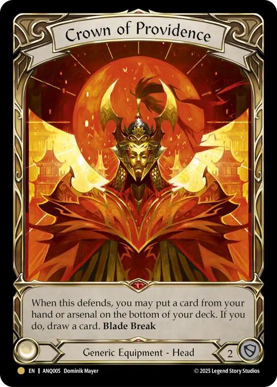 Crown of Providence, Compendium of Rathe - Antiquity Pack ANQ005
