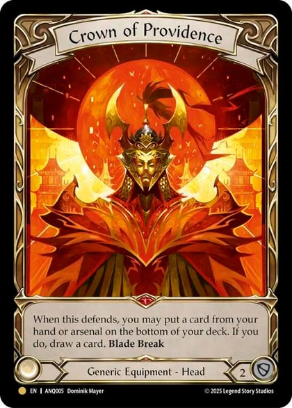 Crown of Providence, Compendium of Rathe - Antiquity Pack ANQ005