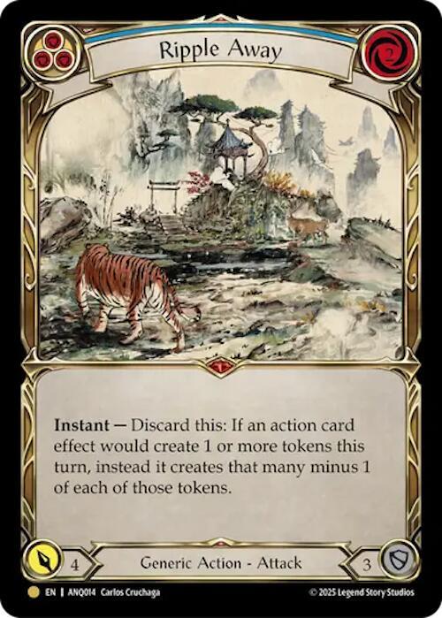 Ripple Away (Blue) (ANQ014), Compendium of Rathe - Antiquity Pack ANQ014