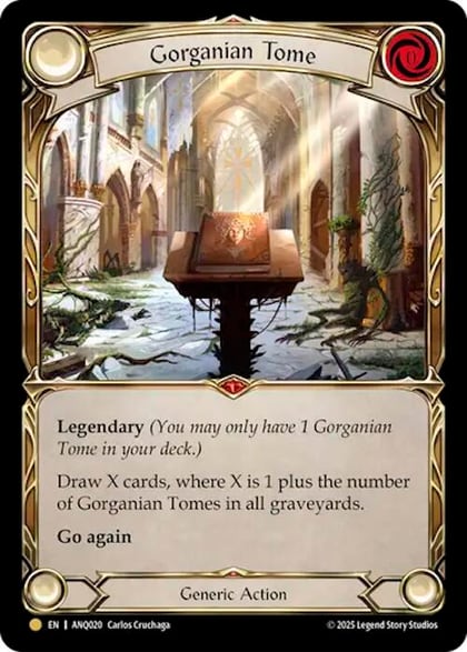 Gorganian Tome (ANQ020), Compendium of Rathe - Antiquity Pack ANQ020