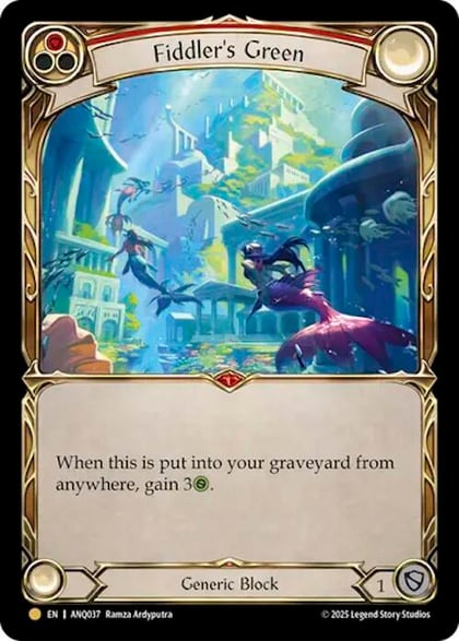 Fiddlers Green (Red) (ANQ037), Compendium of Rathe - Antiquity Pack ANQ037