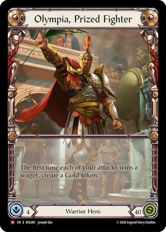 Olympia, Prized Fighter, Armory Deck: Olympia AOL001