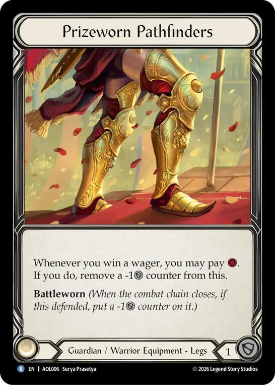 Prizeworn Pathfinders, Armory Deck: Olympia AOL006