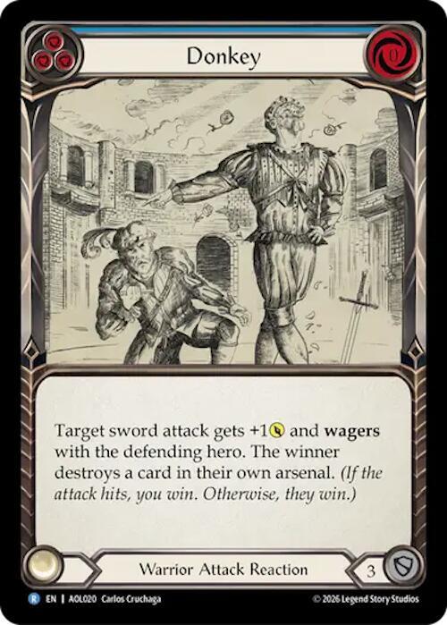 Donkey (Blue), Armory Deck: Olympia AOL020