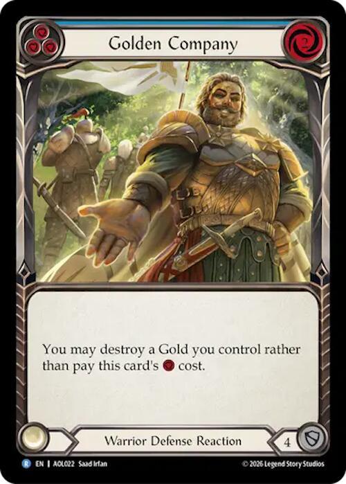 Golden Company (Blue), Armory Deck: Olympia AOL022