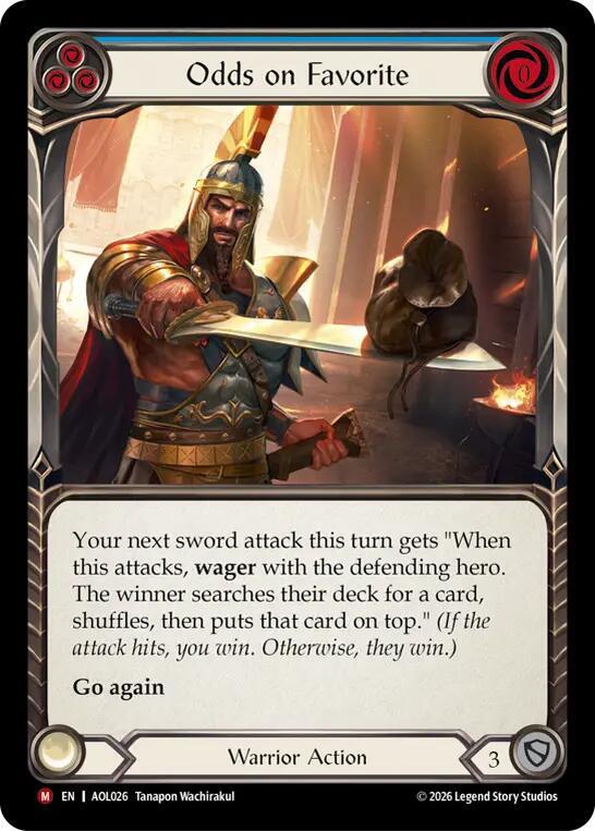 Odds on Favorite, Armory Deck: Olympia AOL026