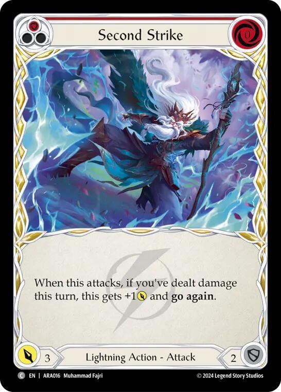 Second Strike (Red), Blitz Deck: Rosetta - Aurora ARA016