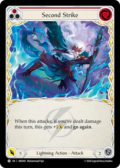 Second Strike (Red), Blitz Deck: Rosetta - Aurora ARA016