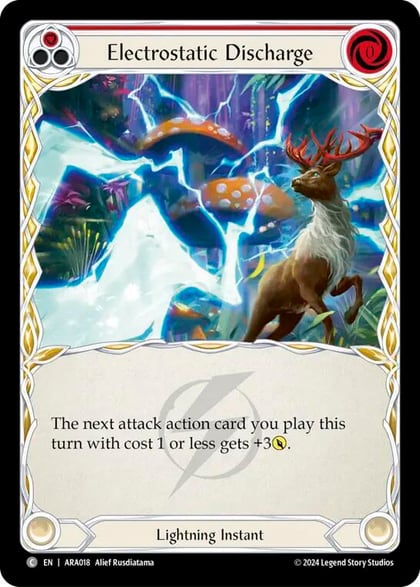 Electrostatic Discharge (Red), Blitz Deck: Rosetta - Aurora ARA018
