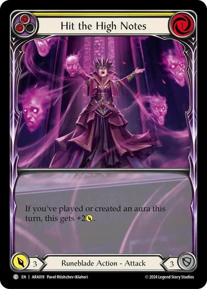 Hit the High Notes (Yellow), Blitz Deck: Rosetta - Aurora ARA019