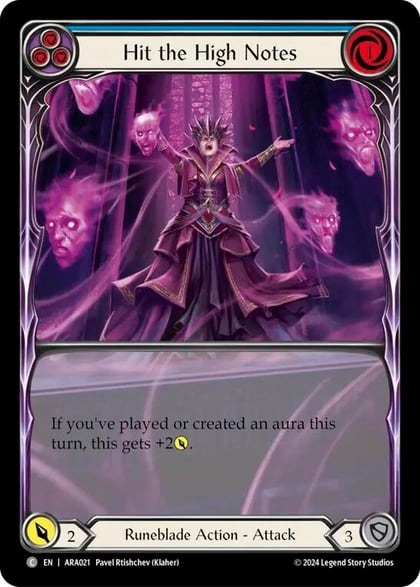 Hit the High Notes (Blue), Blitz Deck: Rosetta - Aurora ARA021