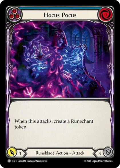 Hocus Pocus (Blue), Blitz Deck: Rosetta - Aurora ARA022