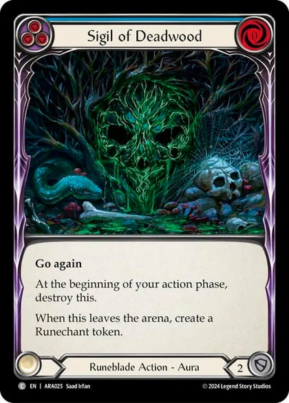 Sigil of Deadwood, Blitz Deck: Rosetta - Aurora ARA025