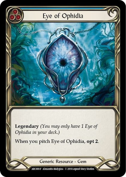 Eye of Ophidia, Arcane Rising ARC000