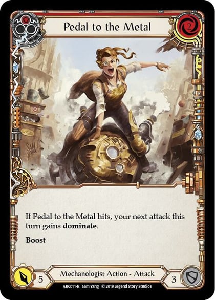 Pedal to the Metal (Red), Arcane Rising ARC011