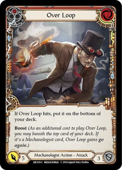Over Loop (Red), Arcane Rising ARC020